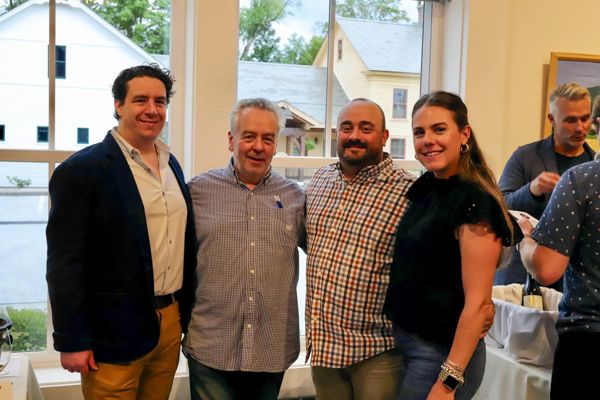 Four guests together at last year&rsquo;s festival